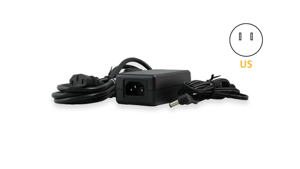 C14 to 12V DC Power Adapter (US)