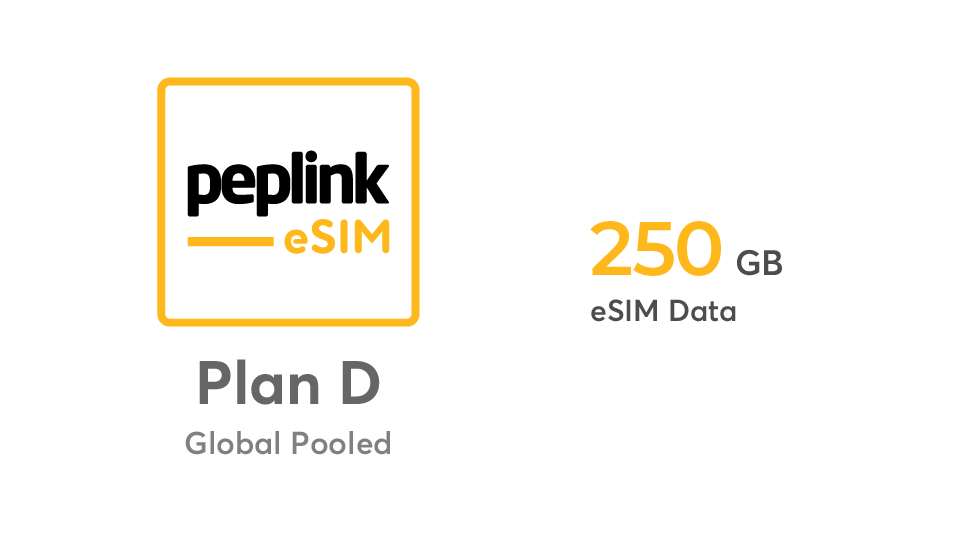 Peplink eSIM Data - Pooled Plan D