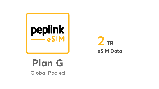 [SFC-CNP-G] Peplink eSIM Data - Pooled Plan G
