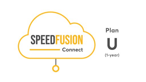 [SFC-CLD-U-1Y] SpeedFusion Connect Usage - Unlimited Plan (1 Year)
